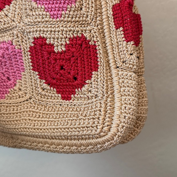 NWOT The Sak Lanie Market Tote Bamboo Heart - Picture 6 of 6